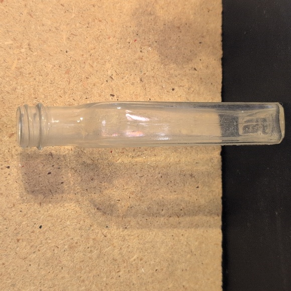 Antique Clear Glass Medicine Bottle Rawleigh's - Picture 4 of 7